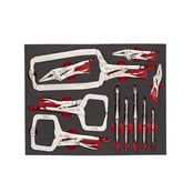 Grip Pliers Set Foam Insert - 11 pcs