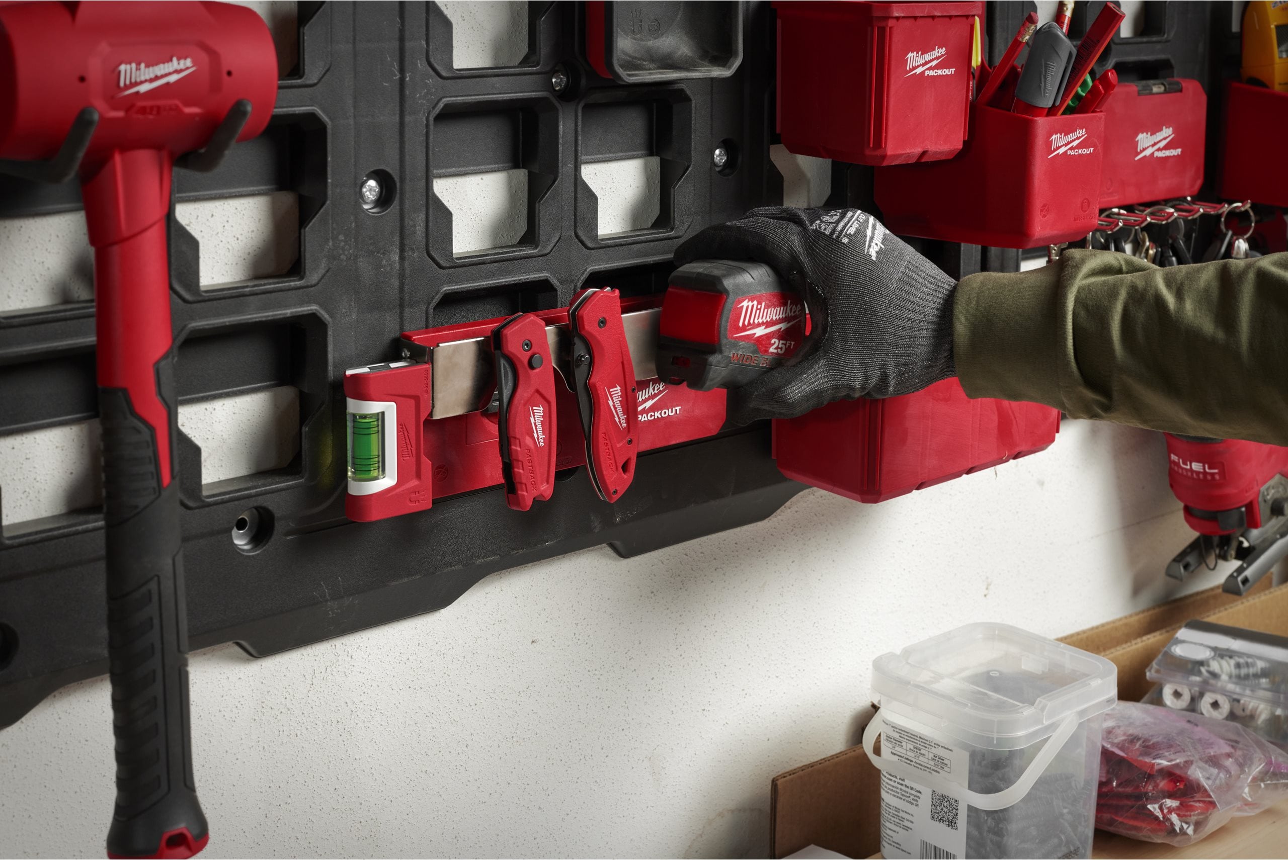 Clip It Rack PACKOUT™ Belt Clip Rack | PACKOUT™ Racks And Holders | Milwaukee Tool UK