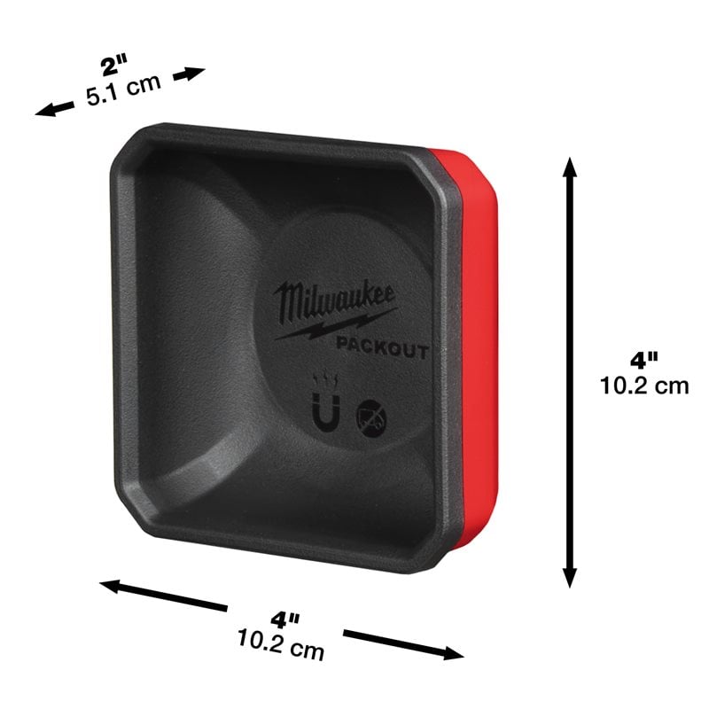Milwaukee Packout magnetická miska 10x10cm