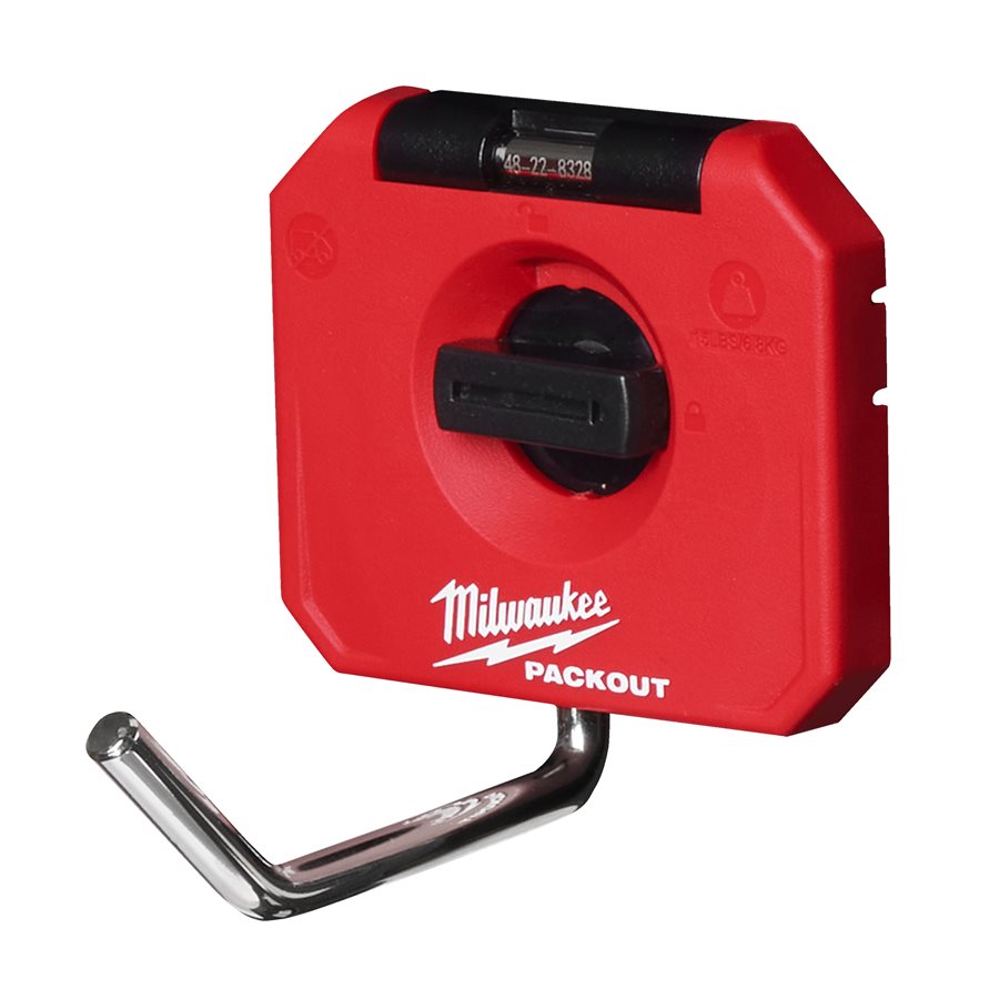 Milwaukee PACKOUT Obešalo enojno majhno pri delu