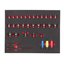 1/2" Sockets STD foam set 1 (32 pc)