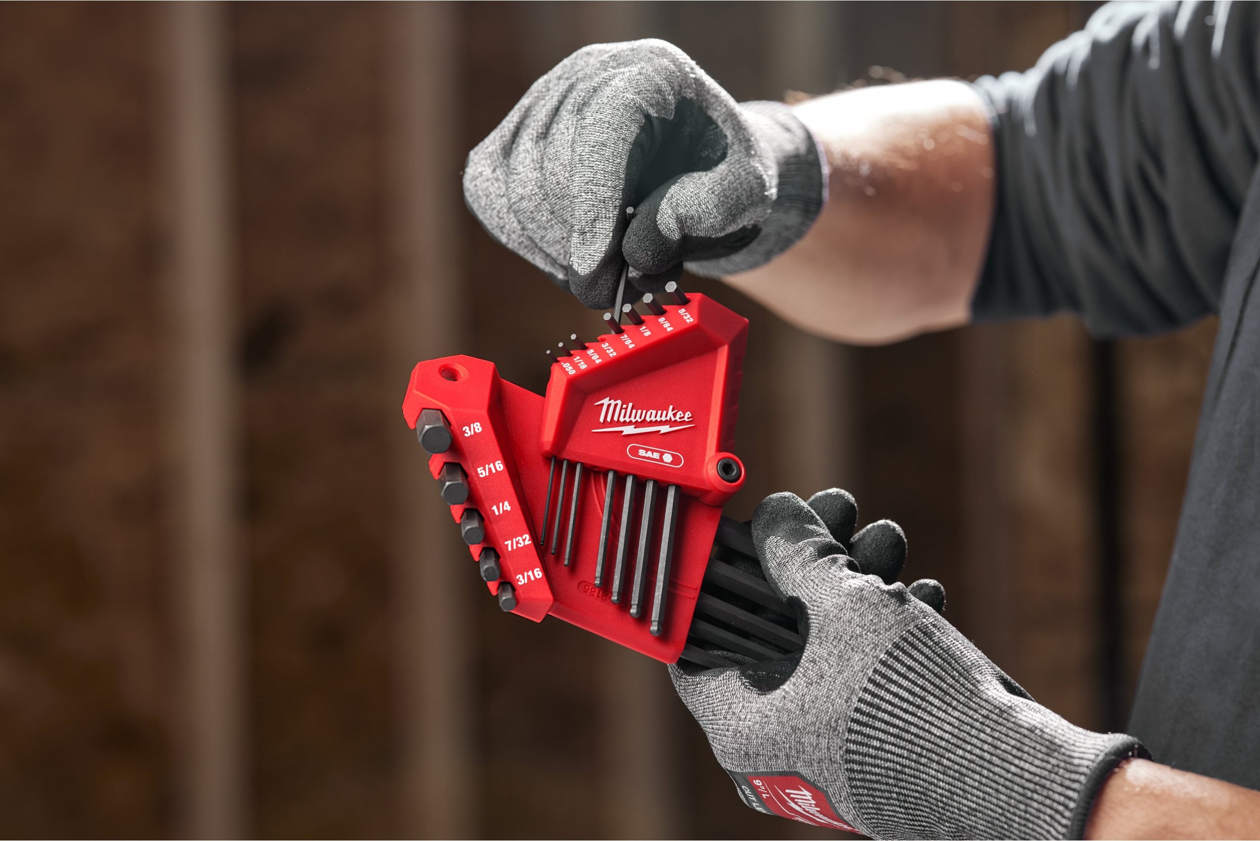 Perfix Key Tool L-form Hex Key Set | Hex & Torx Keys | Milwaukee Tool EU