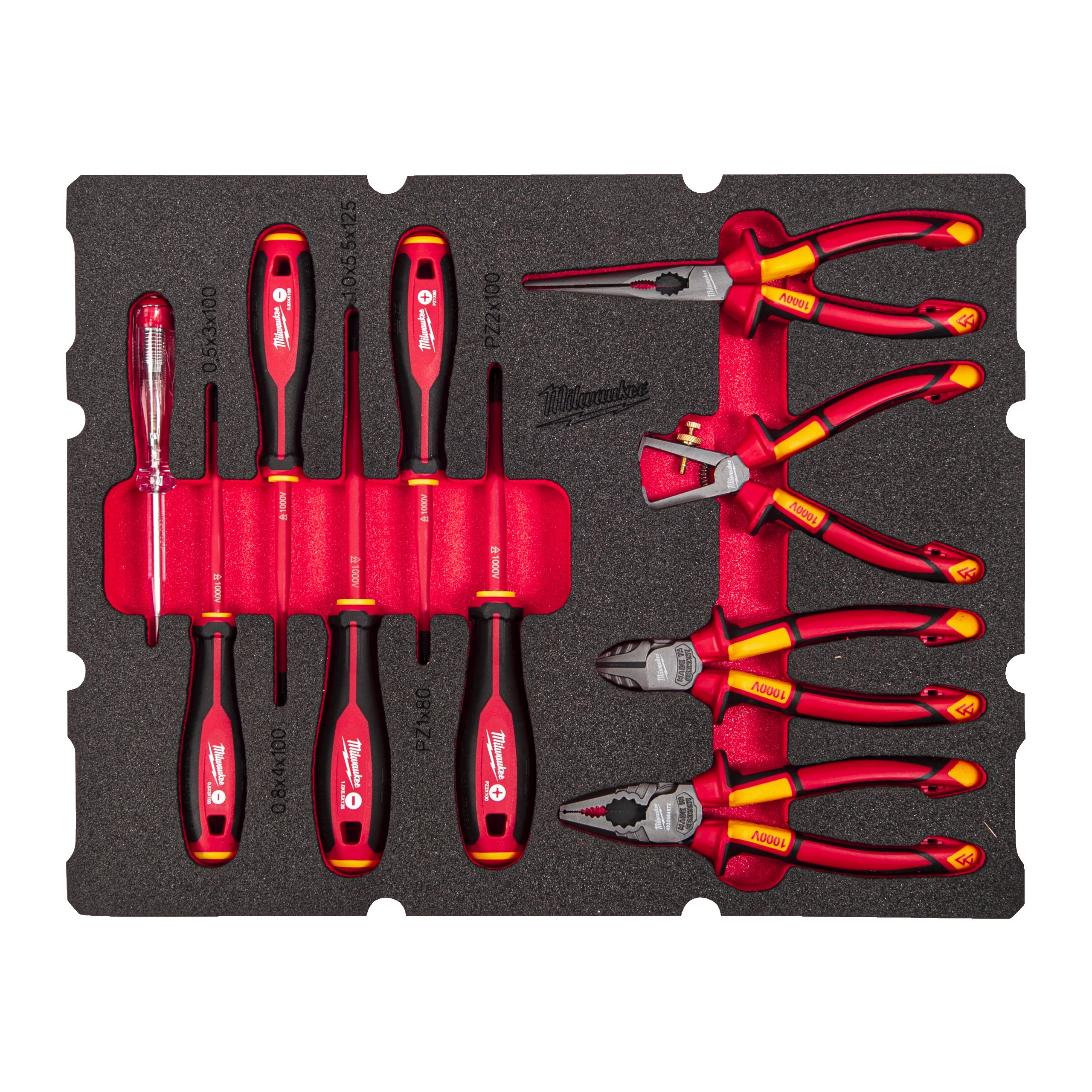 Packout Drawer Insulated Electrician Foam Insert Set | Milwaukee 