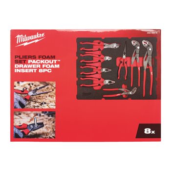 Packout Drawer Pliers Foam Insert Set