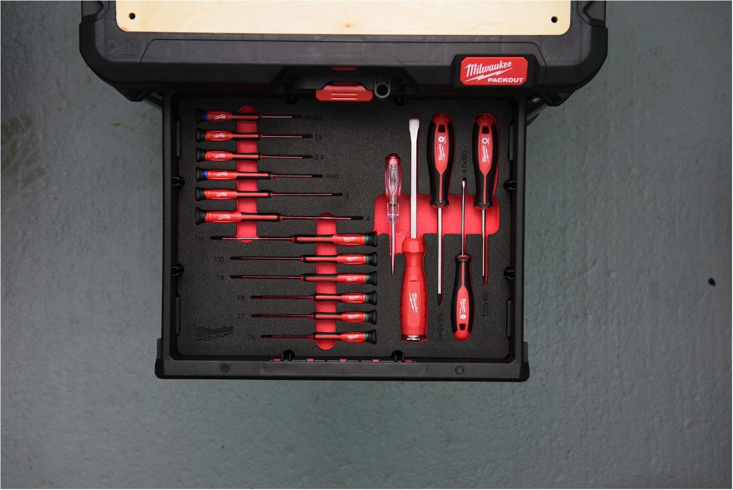 17pc PACKOUT™ Drawer Precision Screwdriver Foam Insert Set | PACKOUT ...