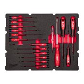 17 pc Packout Drawer Precision Screwdriver Foam Insert Set