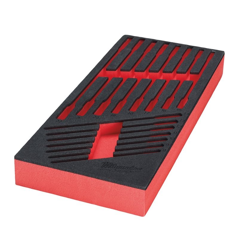 Milwaukee Prázdná sada ráčnových kombinovaných klíčů 15 ks Pěnová vložka Maxbite