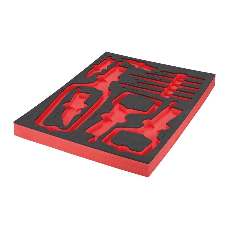 Milwaukee Sada 11 prázdných kleští Grip Pěnová vložka