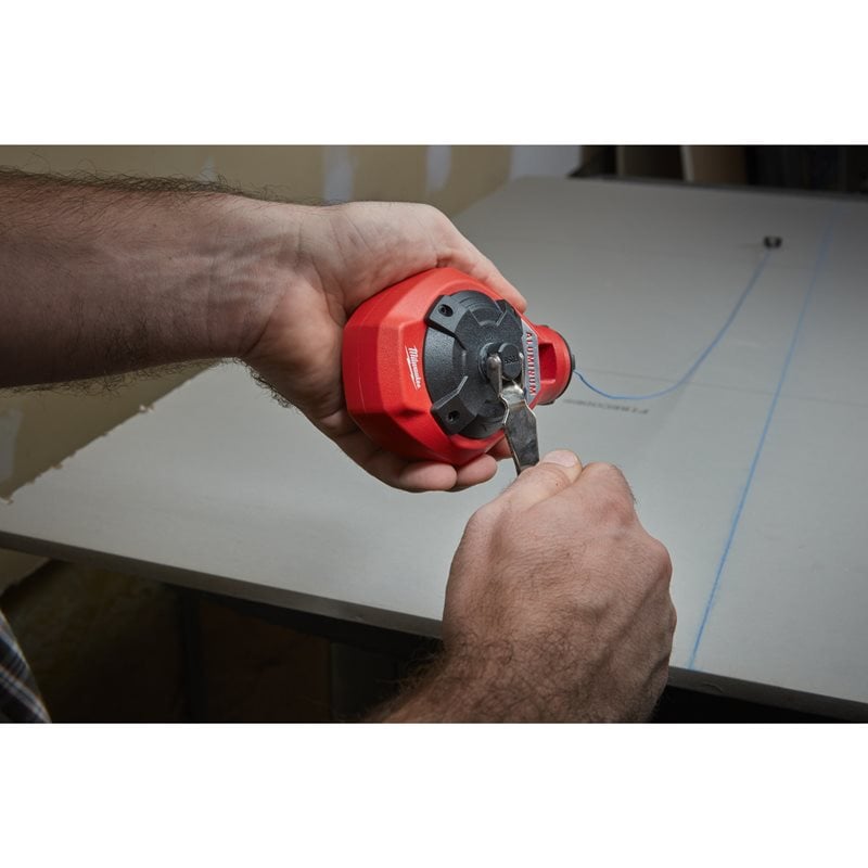 Milwaukee Křídová značkovací šňůra "práskačka" + náhradní náplň, modrá tenká