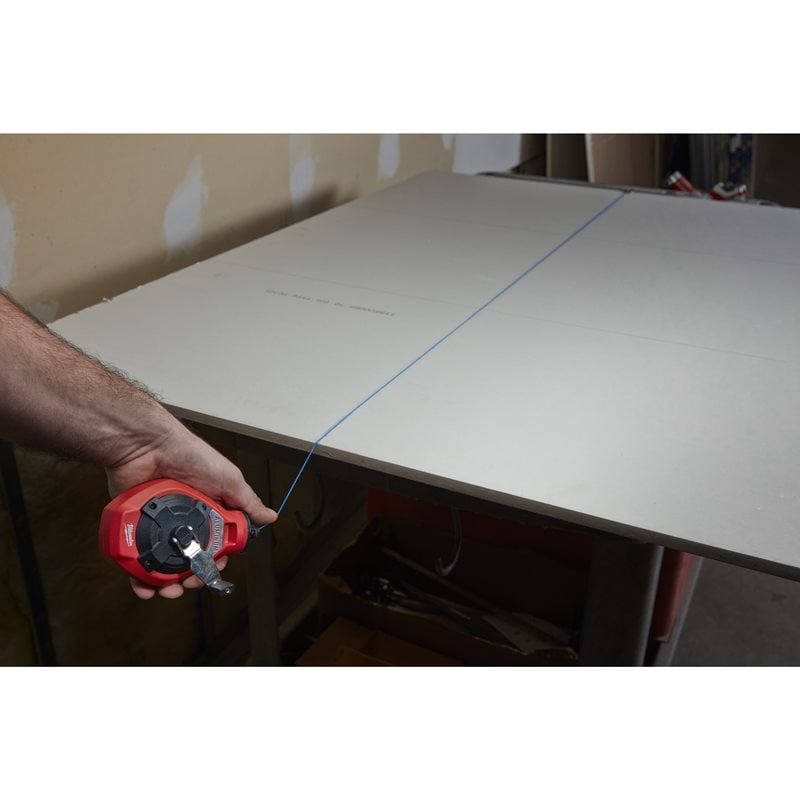 Milwaukee Křídová značkovací šňůra "práskačka" + náhradní náplň, modrá tenká