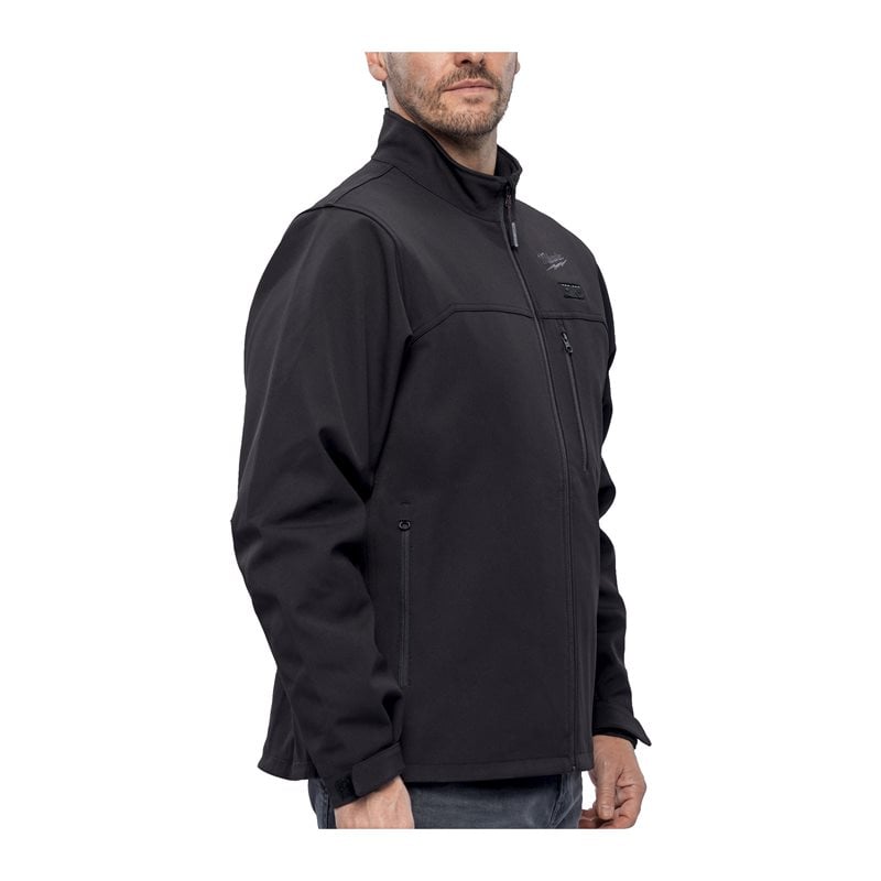 Milwaukee M12 HJBL6-0 (L) Vyhřívaná Bunda Černá