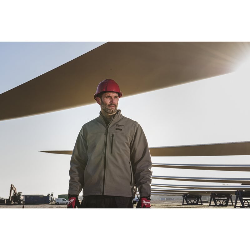 Milwaukee M12 HJGR6-0 (M) Vyhřívaná Bunda Šedá