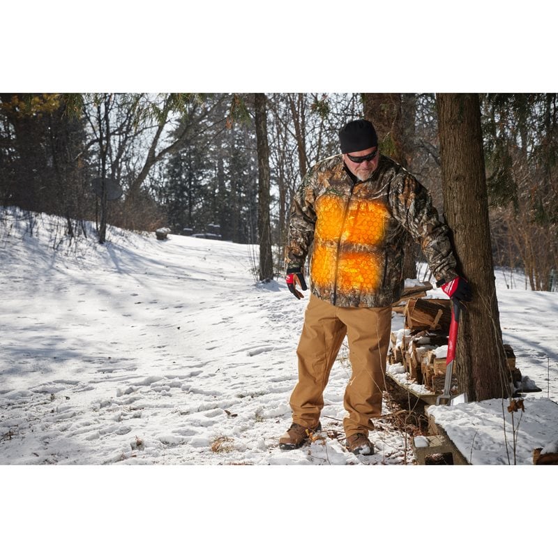 Milwaukee M12 HJCAMO7-0 (XXL) Vyhřívaná Bunda Maskáčová