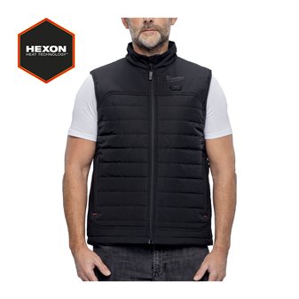 Gilet Piumino Riscaldato Hexon M12™ nero