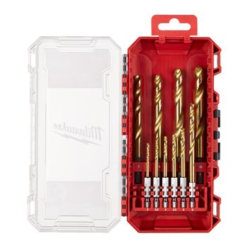 RED HEX - Shockwave HSS-TiN Drill Bits