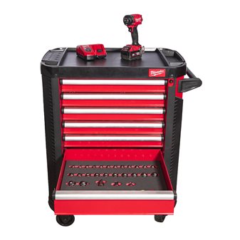 TOOLGUARD™ Filled 30″ / 78 cm 7-drawer steel storage rolling cabinet UK premium version