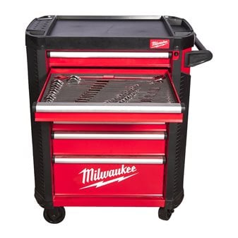 TOOLGUARD™ Filled 30" / 78 cm 7-drawer steel storage rolling cabinet UK standard version