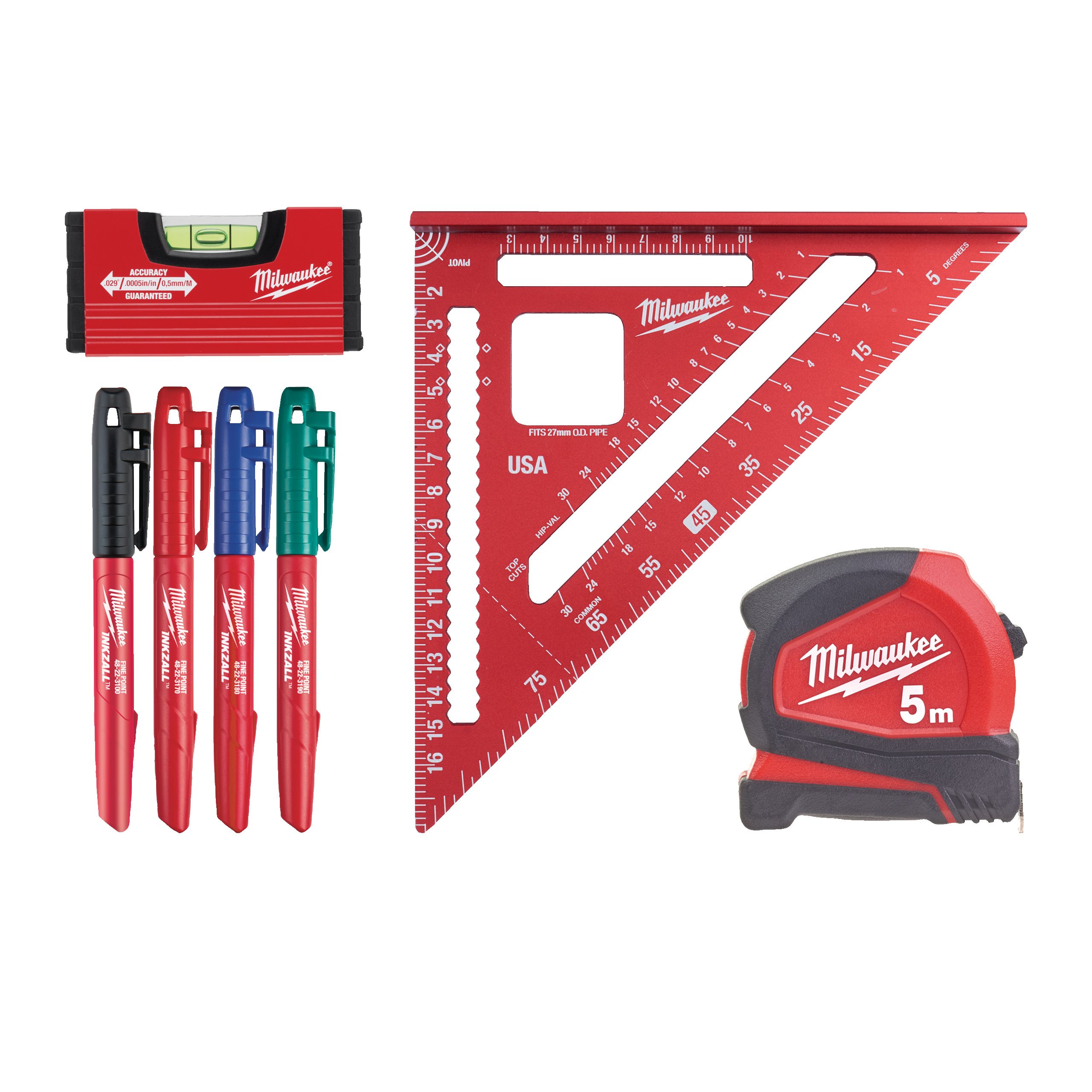 Measuring and Layout Set | Milwaukee Tool EU