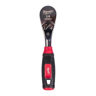 ¼″ Drive ratchet with comfort grip