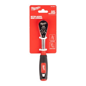 ⅜″ Drive ratchet with comfort grip