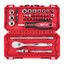 38 pc 1/4" Ratchet & Driver & Socket Set Metric