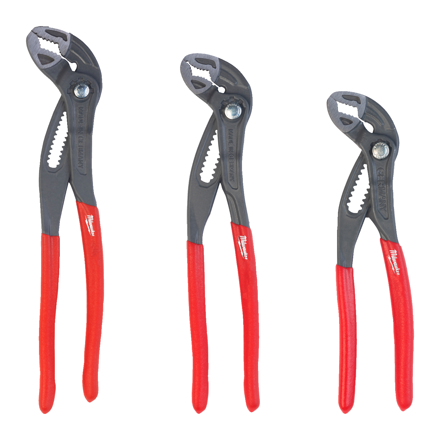3 Pc Water Pump Plier Set Pliers Milwaukee Tool EU