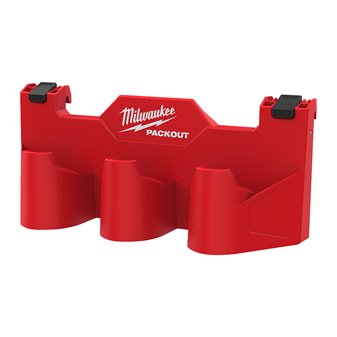 BPOPO Magnetische Stangenhalterung für Packout Werkzeugkoffer, leistungsstarker Magnet Werkzeughalterstreifen passend für Milwaukee Packout Rolling Toolbox-Side on Packout Rails