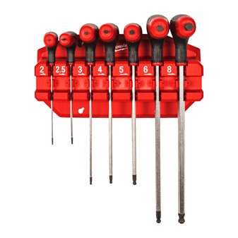 Hex Key Wrenches with Comfort Grip Set