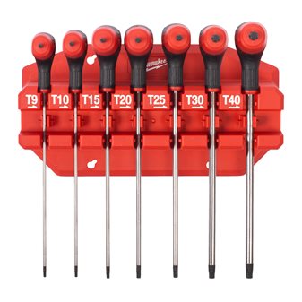 Torx Key Wrenches with Comfort Grip Set