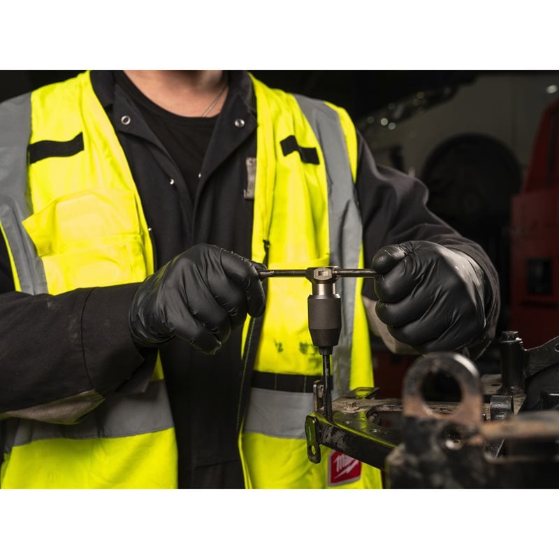 Milwaukee 38ks PACKOUT sada metrických závitníků a oček Hex-LOK s vratidlem 2v1