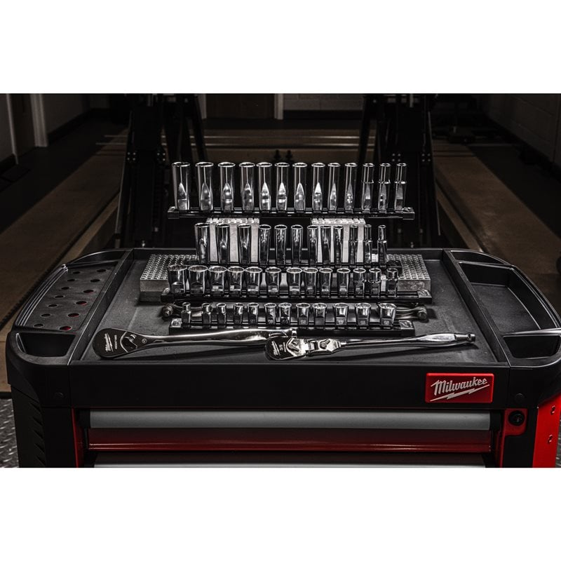 Milwaukee 13pc 1/2" Drive Deep 12-Point Socket Set - Metric