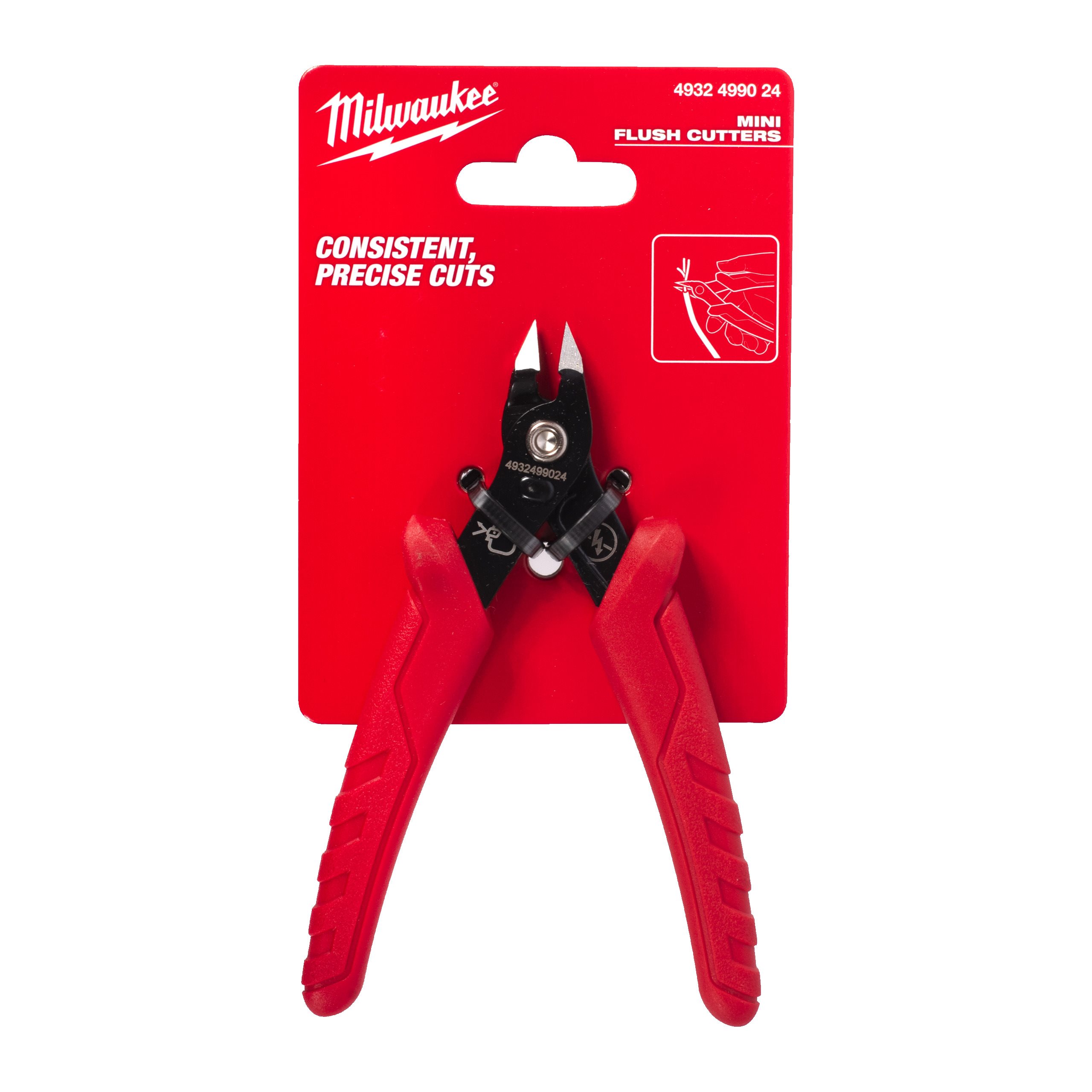 Mini Flush Cutters Snips And Scissors Milwaukee Tool UK