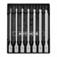 7 pc 3/8'' Drive Metric Hex Long Bit Socket Set