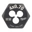 M4-0.70 mm HEX threading DIE