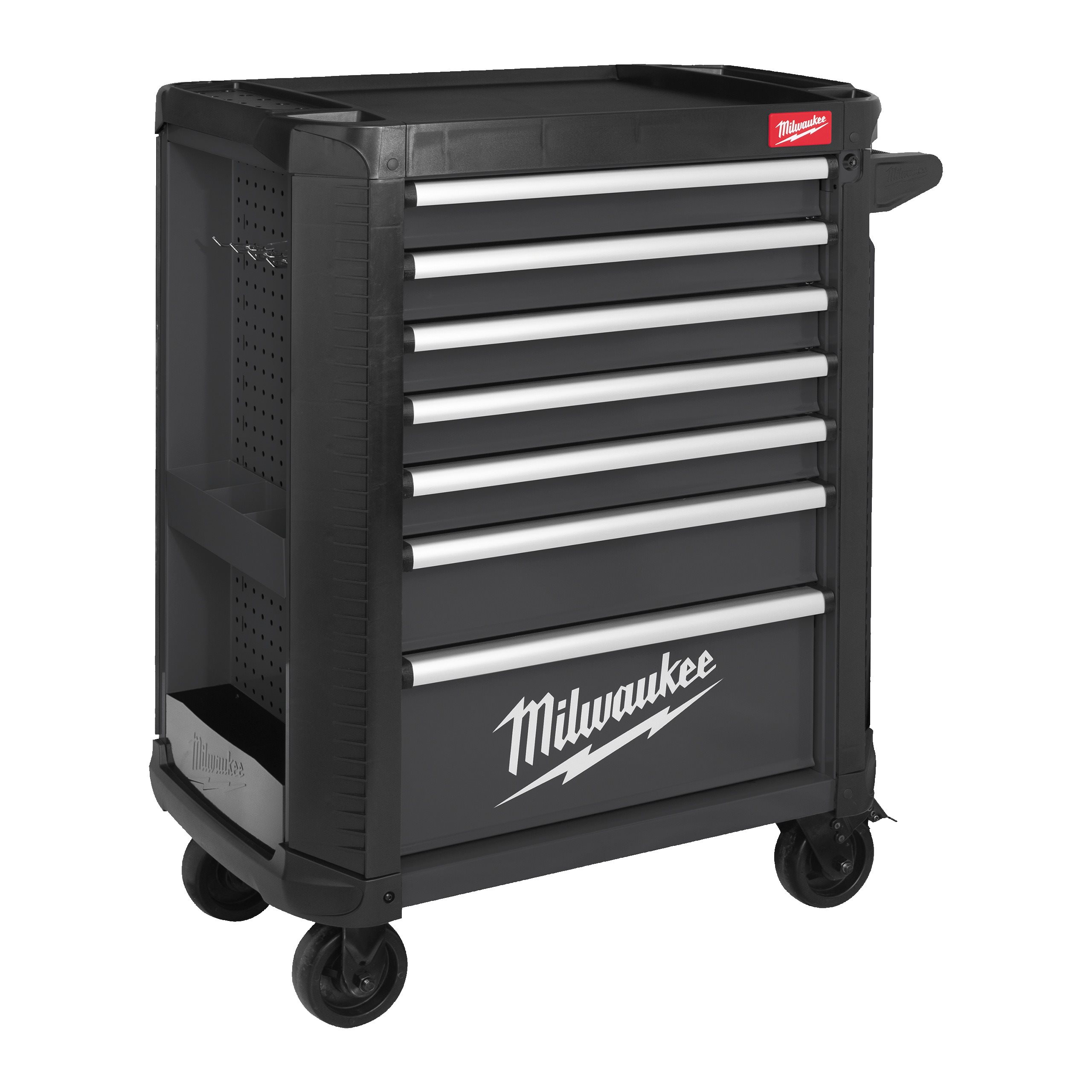 TOOLGUARD™ Dulap De Scule Mobil, Cu 7 Sertare, Metalic, 78 Cm