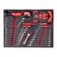 36 pc Spanner, Lights, Cutting and Measuring Set Foam Insert