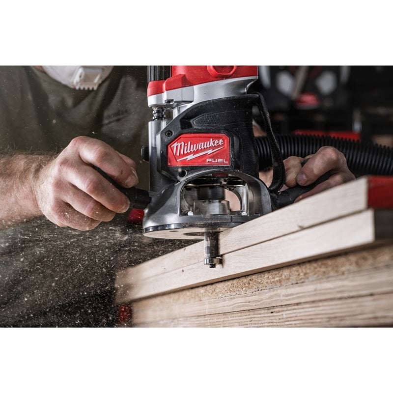 Milwaukee S8 Zarovnávací fréza s HW břity 19 × 77 mm – ⌀8 mm (1 ks)