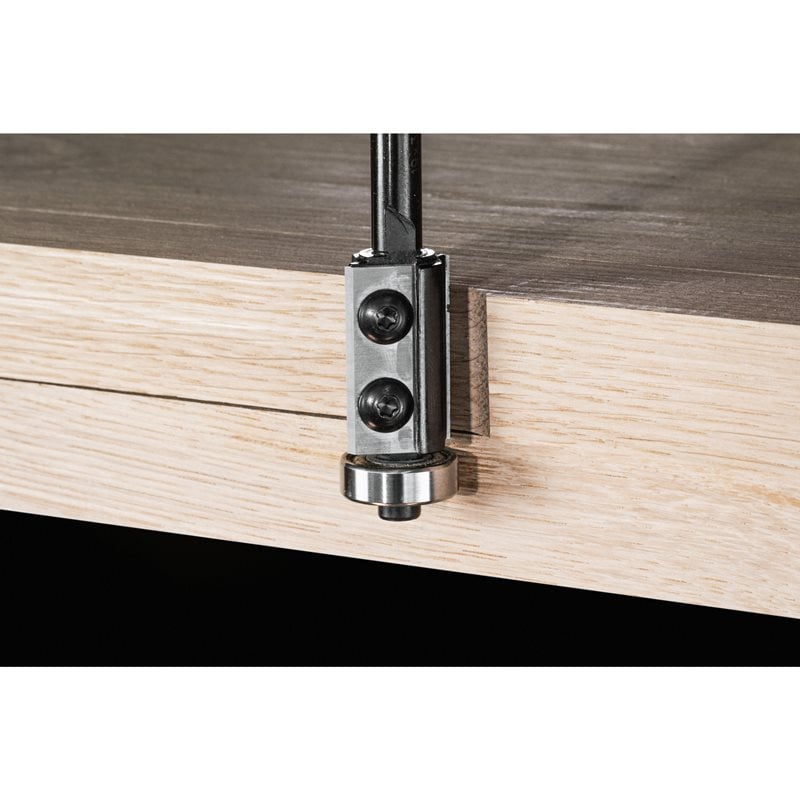 Milwaukee S8 Zarovnávací fréza s HW břity 19 × 77 mm – ⌀8 mm (1 ks)