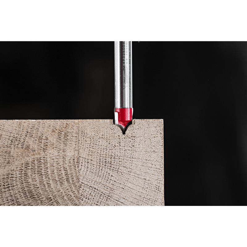 Milwaukee S8 Fréza pro ozdobné zaoblení 19 × 6,35 × 68 mm – ⌀8 mm