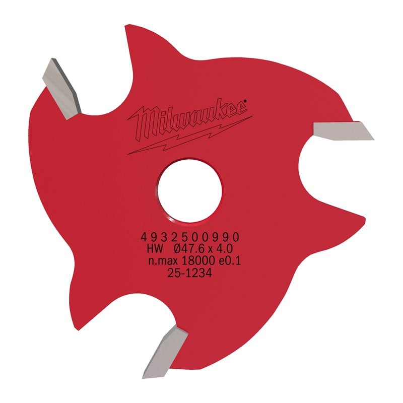 Milwaukee S8 Drážkovací fréza 4 mm – ⌀47,6 mm