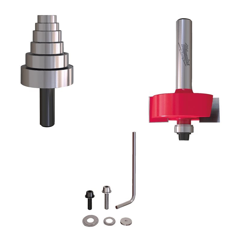 Milwaukee S8 Falcovací fréza 34,9/0–12,7 mm – ⌀34,9 mm