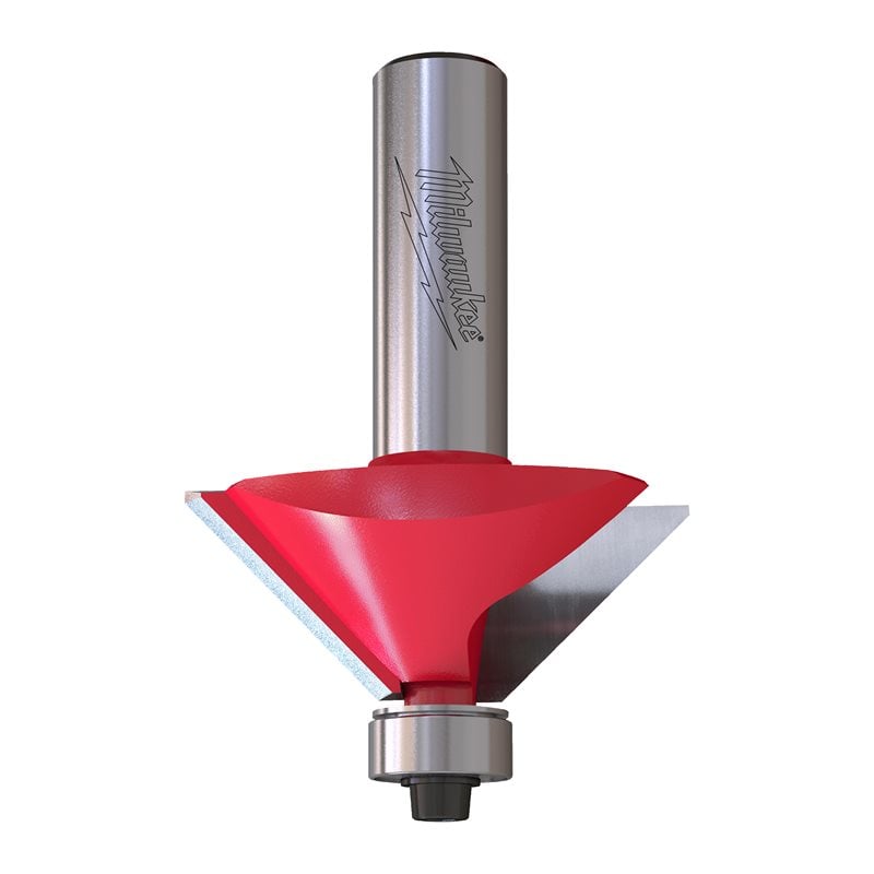 Milwaukee S8 Srážecí fréza 45° 31,7 × 53,3 mm – ⌀8 mm stopka