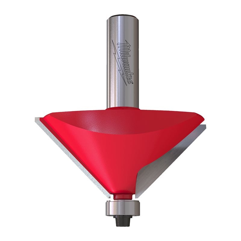 Milwaukee S12 Srážecí fréza 45° stopka 12 mm 65 × 77,1 mm – ⌀65 mm