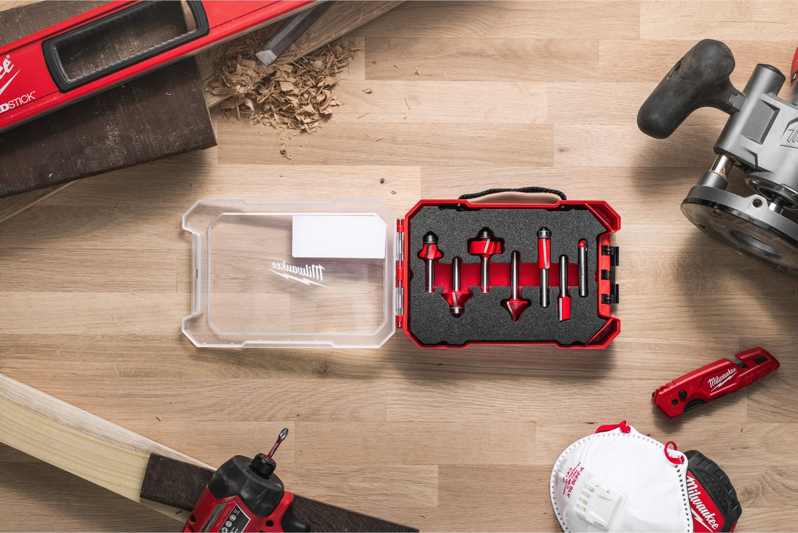 Router Bit Sets - Premium | Router Bit Sets | Milwaukee Tool EU