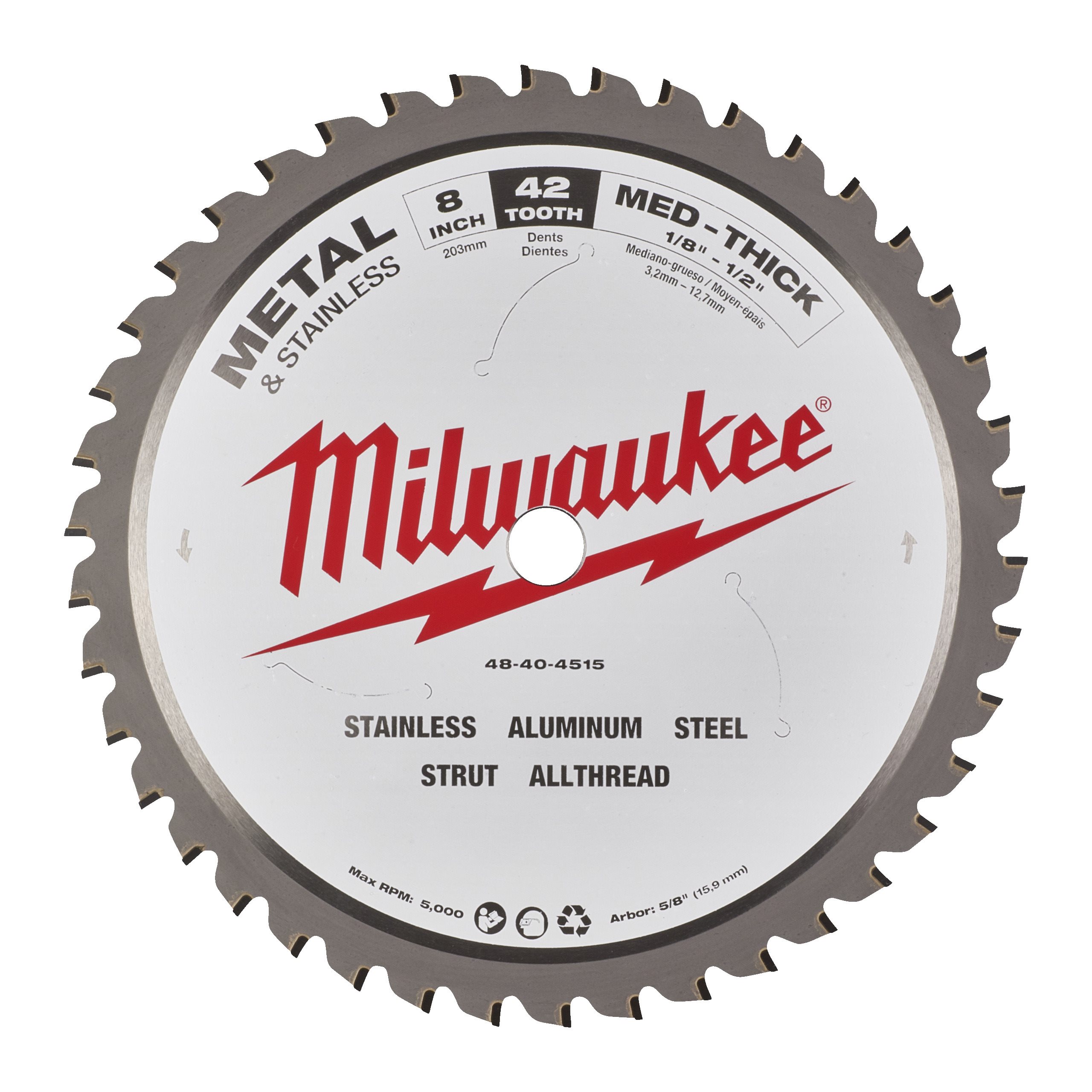 Milwaukee Discos para sierra circular para metal · 4932501141