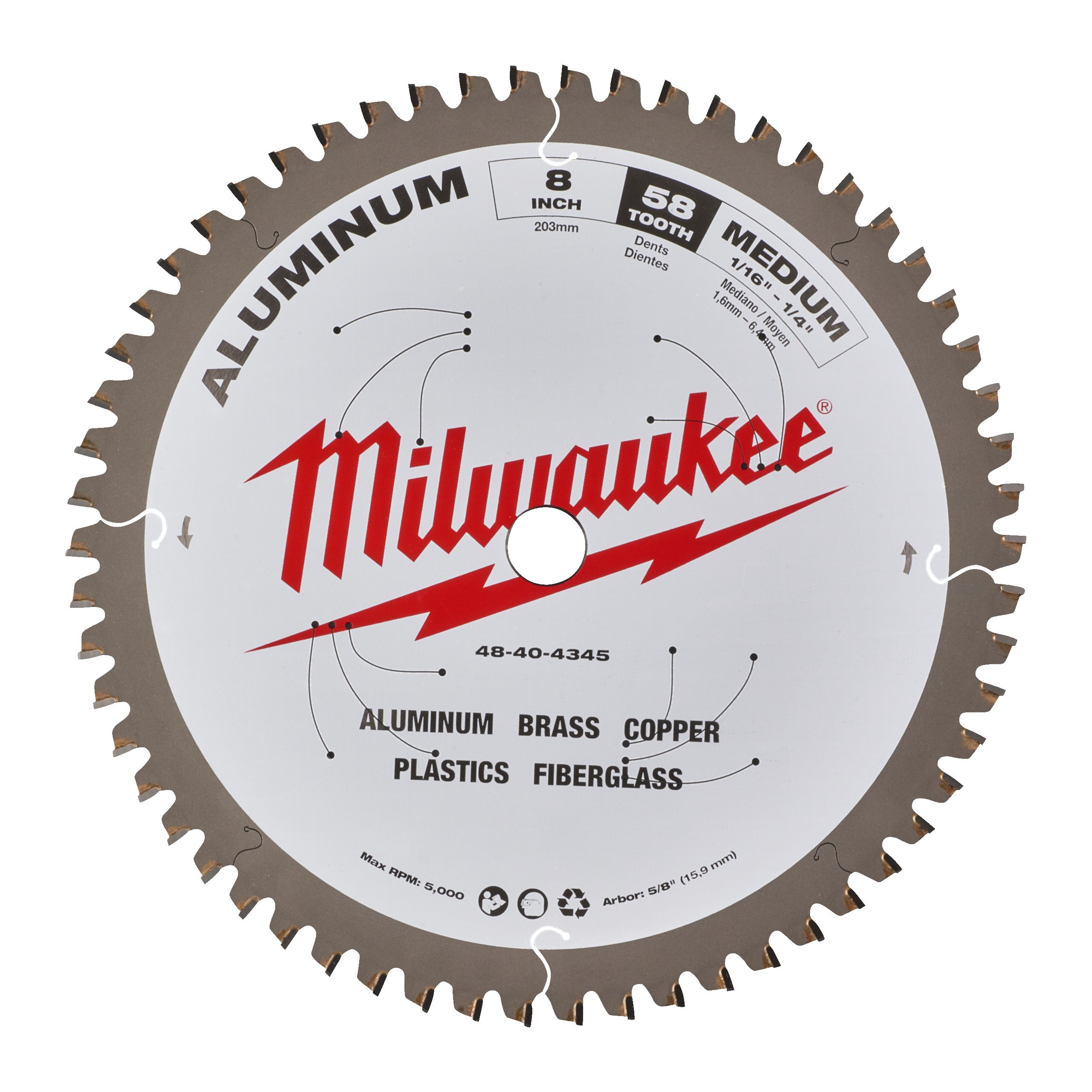 Milwaukee Discos para sierra circular para metal · 4932501194