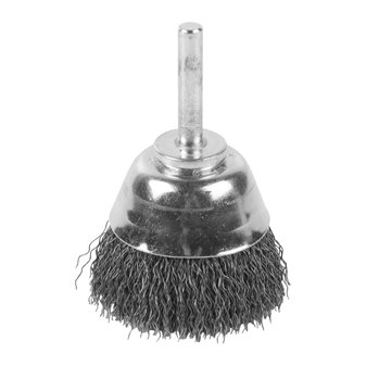 Cup brushes for straight grinder - crimped