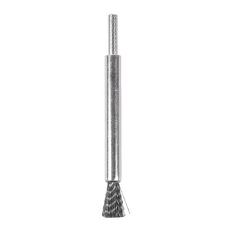 End brushes for straight grinder - crimped