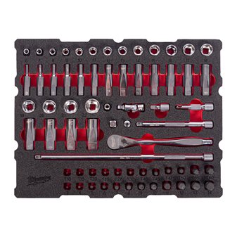 3/8'' Ratchet and Socket Set Packout Foam Insert
