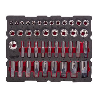 ½'' Socket Set PackoutFoam Insert